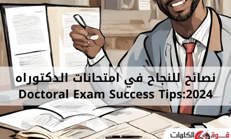 نصائح للنجاح في امتحانات الدكتوراه 2024Doctoral Exam Success Tips